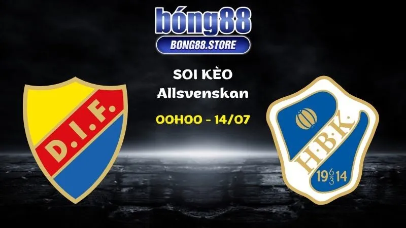Soi kèo Djurgardens vs Halmstads ngày 14/07/2026 | Allsvenskan